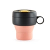 Lekue Mug To Go Reusable Travel Mug, 11.8 Ounce In Pink