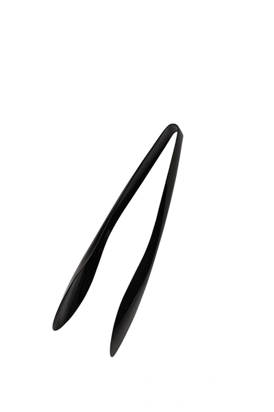 CUISIPRO BLACK TEMPO NOIR MIRROR FINISHED TONGS, 12 INCH