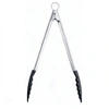 Cuisipro 12 Inch Nonstick Nylon Locking Tongs In Silver