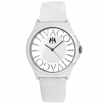 Jivago Women's White Dial Watch