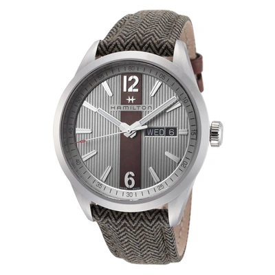 Hamilton Men's Broadway 40mm Quartz Watch In Silver