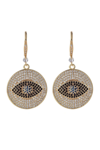 Eye Candy La Julian 18k Earrings In Gold