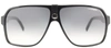 Carrera Ca 33 8v6 9o Aviator Sunglasses In Grey