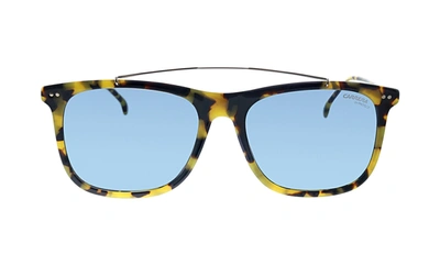 Carrera Ca Car A150 Tortoise Plastic Rectangle Sunglasses Green Lens