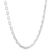 Pompeii3 Men's 14k Gold (53gram) Or Platinum (99gram) 5mm Link Chain Necklace 22" In Silver