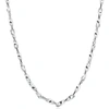Pompeii3 Men's 14k Gold (37gram) Or Platinum (69gram) 3.5mm Link Chain Necklace 22" In Silver