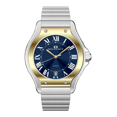 Oceanaut Rayonner Blue Dial Ladies Watch Oc1298 In Blue / Gold Tone / Yellow