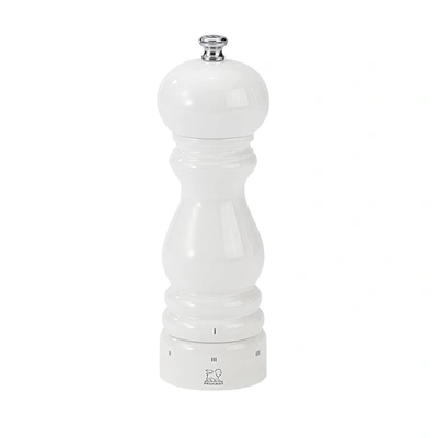 PEUGEOT PARIS U'SELECT 7 INCH WHITE LACQUER SALT MILL