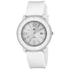 Oceanaut Satin Quartz Silver Dial Ladies Watch Oc0810 In White