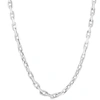 Pompeii3 Men's 14k Gold (43gram) Or Platinum (80gram) 5.5mm Link Chain Necklace 20" In Silver