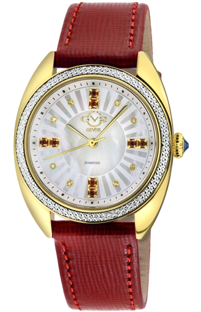 Gv2 Women's Palermo Diamond Swiss Watch In Gold