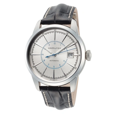 Hamilton Men's American Classic Railroad 40mm Automatic Watch In Silver