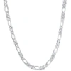 POMPEII3 MENS FIGARO 14K GOLD (43GRAM) OR PLATINUM (80GRAM) 5.5MM LINK CHAIN NECKLACE 24"