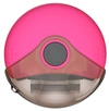 Pet Life Discontinued  Axler Triple Rotating Rake De-shedder & De-matting Grooming Comb In Pink