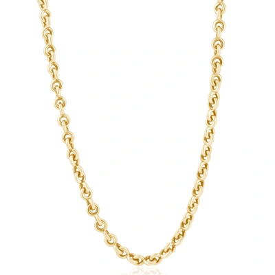 Pompeii3 Men's Rolo 14k Gold (66gram) Or Platinum (124gram) 7mm Link Chain Necklace 24"