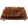 Pet Life Sniffer Grip Interactive Anti Skid Suct In Brown