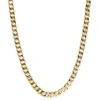 Pompeii3 Men's Curb 14k Gold (48gram) Or Platinum (90gram) 7.5mm Link Chain Necklace 20" In Gold