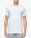Tommy Hilfiger Brand-embroidered Regular-fit Stretch-cotton Jersey T-shirt In White
