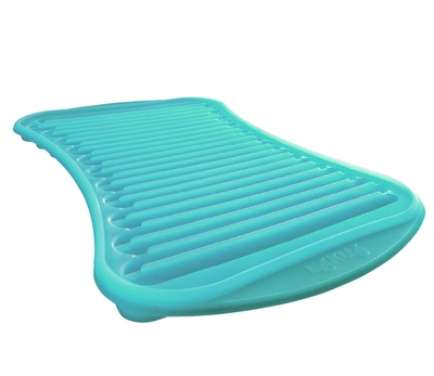 Lekue Crush Ice Cube Trays Set Of 2 Silicone Pellet Ice Crusher In Blue