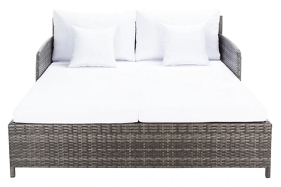 Safavieh Cadeo Outdoor Daybed In Grey