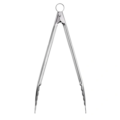 CUISIPRO 9.5 INCH STAINLESS STEEL LOCKING TONGS
