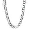Pompeii3 Men's 14k Gold (161gram) Or Platinum (302gram) 13.5mm Link Chain Necklace 24" In Silver