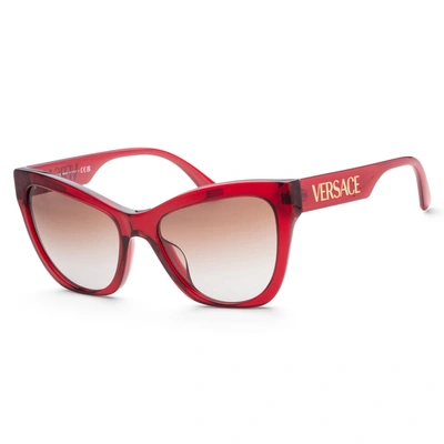 Versace Women's Fashion 56mm Sunglasses In Red