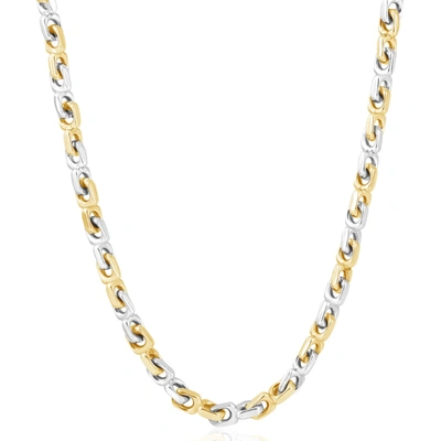 Pompeii3 Men's 14k Gold (46gram) Or Platinum (86gram) 5.5mm Link Chain Necklace 18"