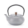 Minimal Enameled Cast Iron Teapot - Line In Multi