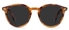 Hugo Boss Boss Boss 1365/s Ir 0sx7 Round Sunglasses In Black