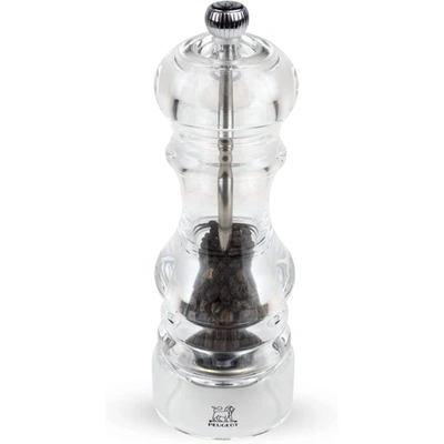 Peugeot Nancy Pepper Mill Acrylic, 7-inch, Clear In Multi