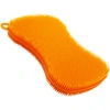 Kuhn Rikon Stay Clean Scrubber Sponge, Red In Orange