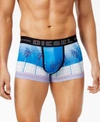 DIESEL MEN'S PRINTED STRETCH TRUNKS