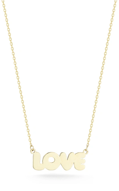 Ember Fine Jewelry 14k Gold Love Pendant Necklace