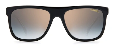 Carrera 267/s 1v 0m4p Flat Top Sunglasses In Black / Blue / Gold