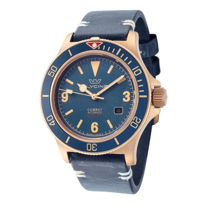 Glycine Men's Combat Sub Bronze 42mm Automatic Watch In Gold