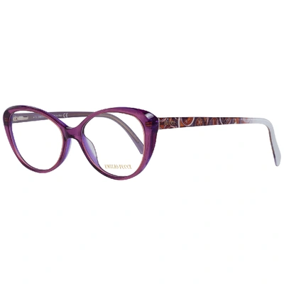 Emilio Pucci Women Optical Women's Frames In Purple