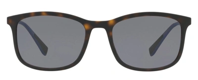 Prada Linea Rossa 01ts Rectangle Polarized Sunglasses In Grey