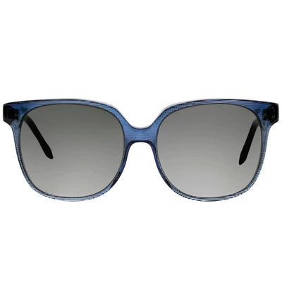Victoria Beckham Refined Classic Vbs 104 C04 Womens Square Sunglasses In Blue