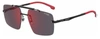 Carrera Ca8034se Ao 0003 Rectangular Sunglasses In Red
