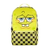 CONCEPT ONE SPONGEBOB CHECKERED BIG FACE BACKPACK