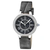 GV2 GV2 Astor II Women's Watch Black Dial Black leather Strap