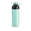 Lekue Insulated Bottle To Go, 16.9-ounce, Turquoise In Blue