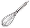Cuisipro 10 Inch Stainless Steel Balloon Whisk Ball Solid Handle In Silver