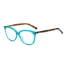 Kate Spade Milena 55mm Blue Light Blocking Reading Glasses In Blue