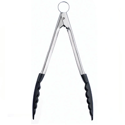 CUISIPRO 9.5 INCH NONSTICK NYLON LOCKING TONGS