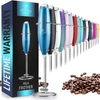 Zulay Kitchen Original Handheld Milk Frother In Blue