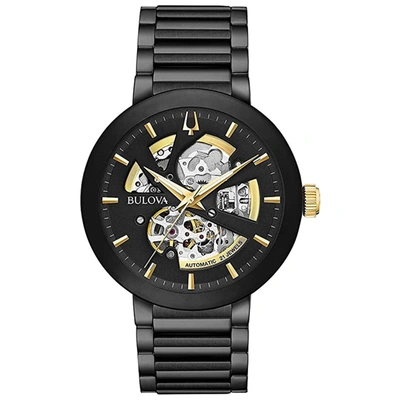 Bulova Men's Classic Black Dial Watch