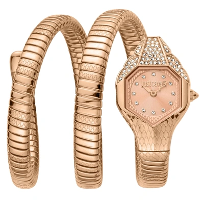 Just Cavalli Women's Serpente Rose Gold Dial Watch