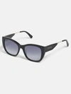 GUESS FACTORY PLASTIC ROUNDED SQUARE SUNGLASSES